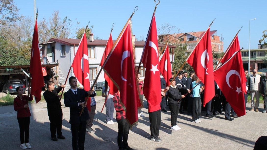 29 Ekim Cumhuriyet Bayramı Çelenk Sunma Töreni Gerçekleştirildi